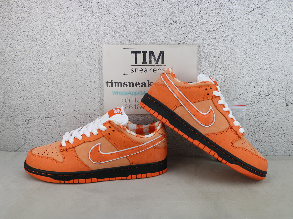 M Batch Nike SB Dunk Low Concepts Orange Lobster FD8776-800